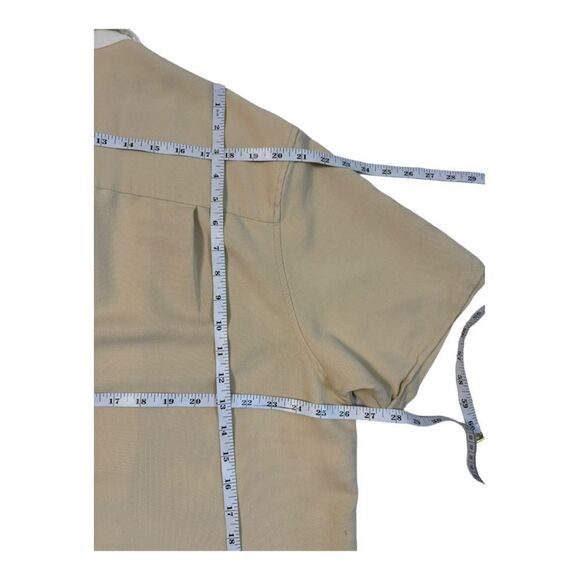 Cubavera Hawaiian Havana Shirt Polyester Rayon Short Sleeve Mens Size XXL - Picture 12 of 15